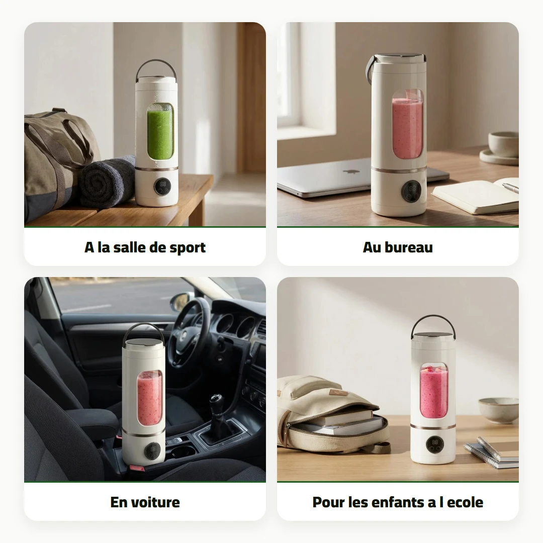 Mixeur portable sans fil