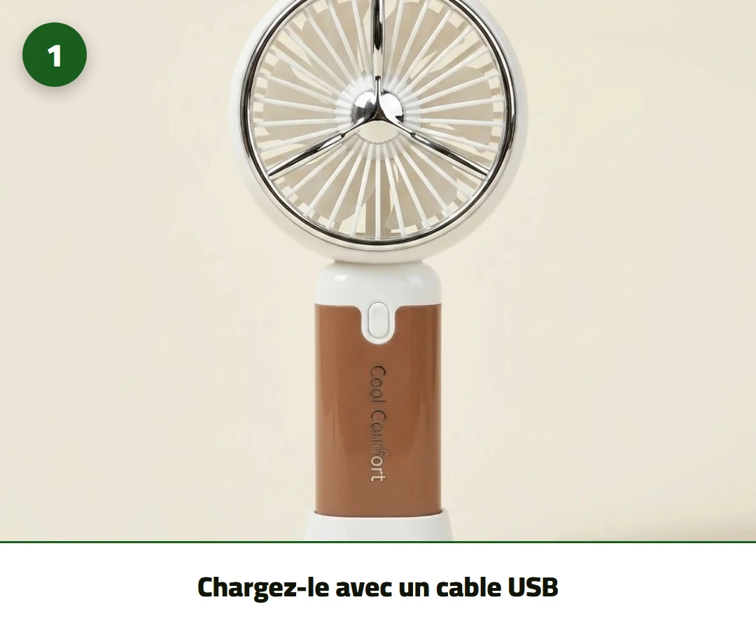 Chargez-le avec un cable USB-C