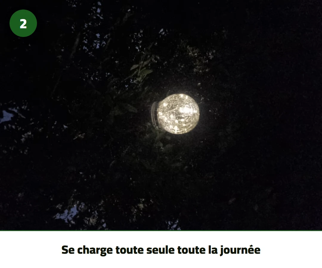 Se charge toute seule toute la journée