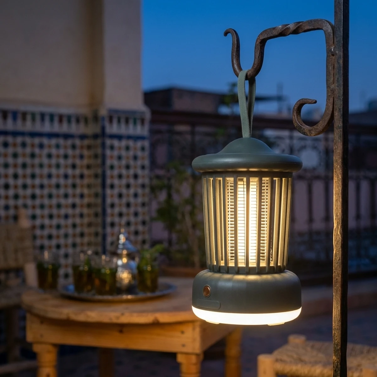 Lampe anti-moustiques 3 en 1